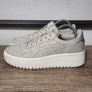 Asics Japan S PF Women's Platform Shoes Sneakers Size 8.5 Gray
